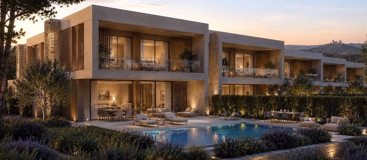 Residências privadas do Belas no Belas Clube de Campo