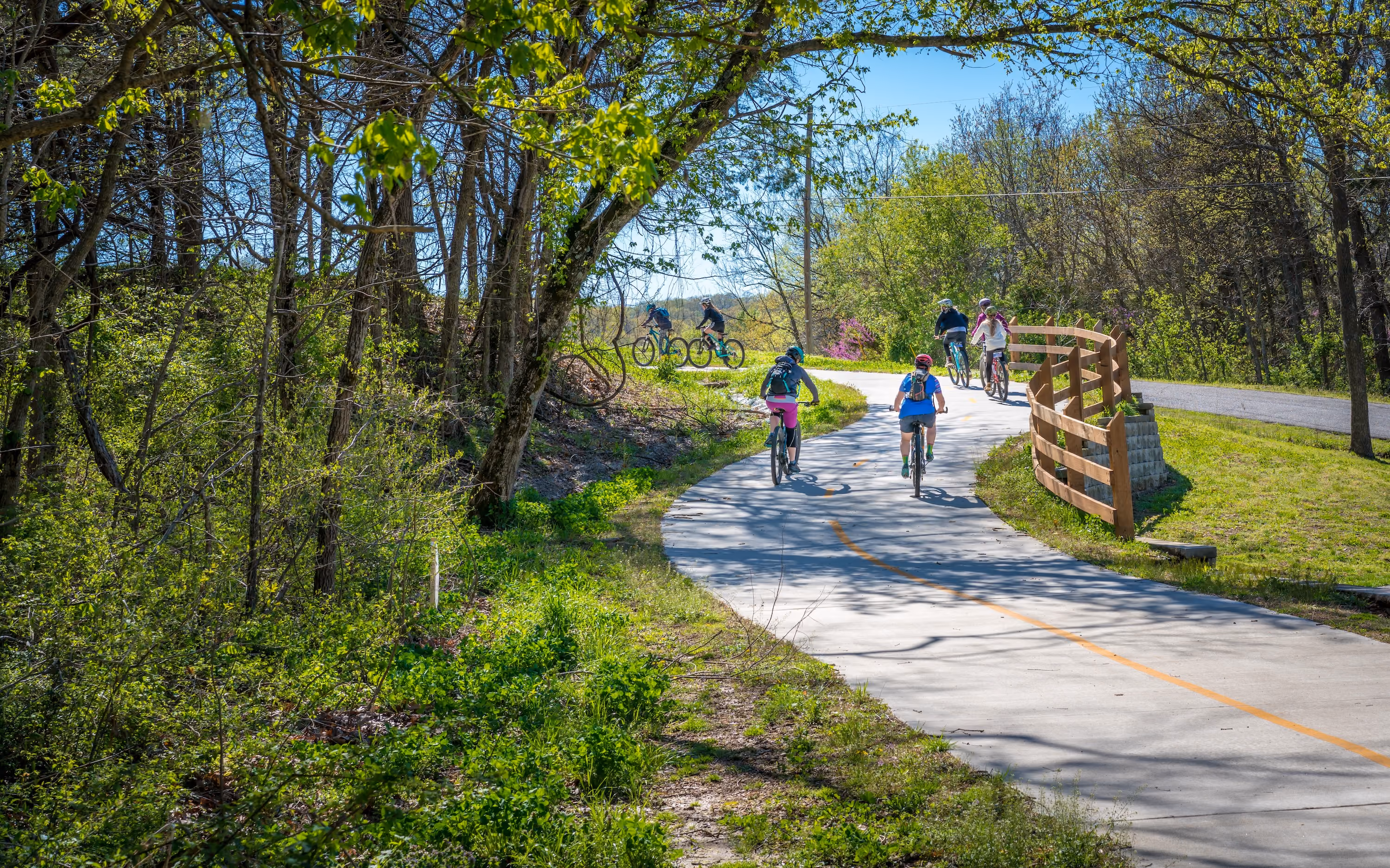 Biking Trail Stock Image