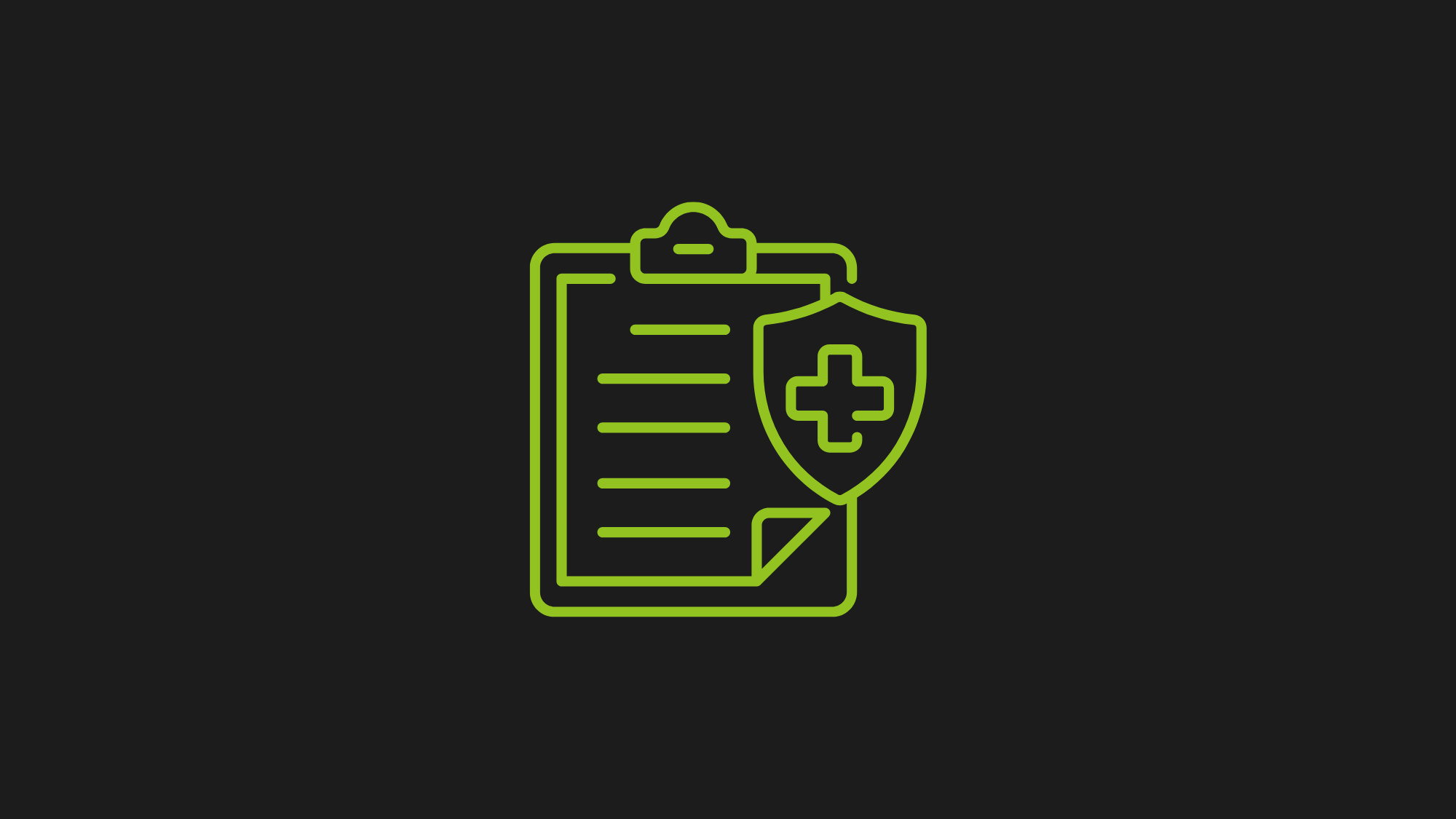Patient insurance information form icon