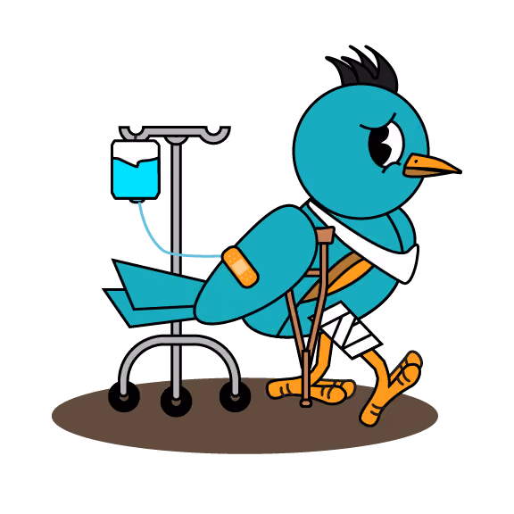 Bird cartoon