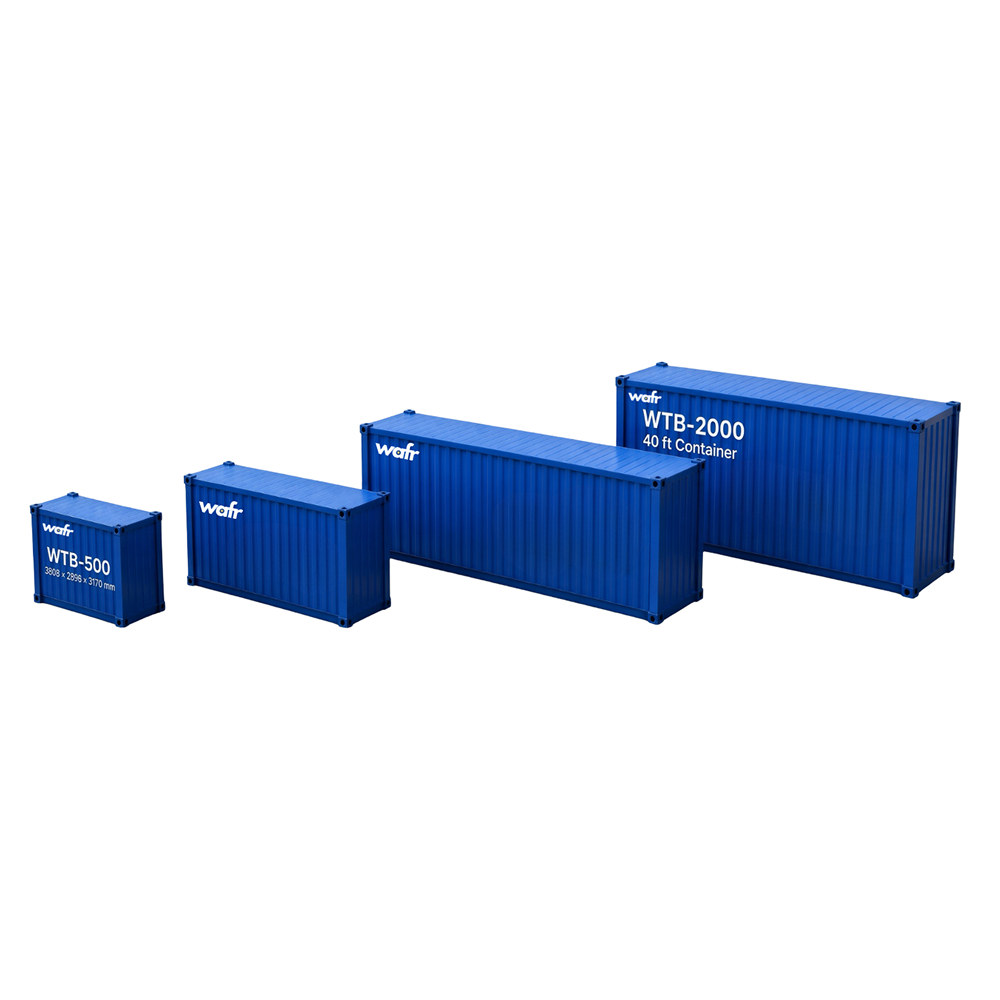 Wafr WTB thermal storage battery model range