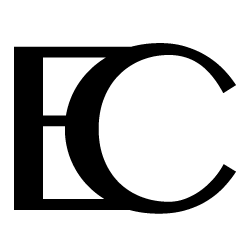 Black stylized logo with lowercase letters forming a unique shape on a white background.