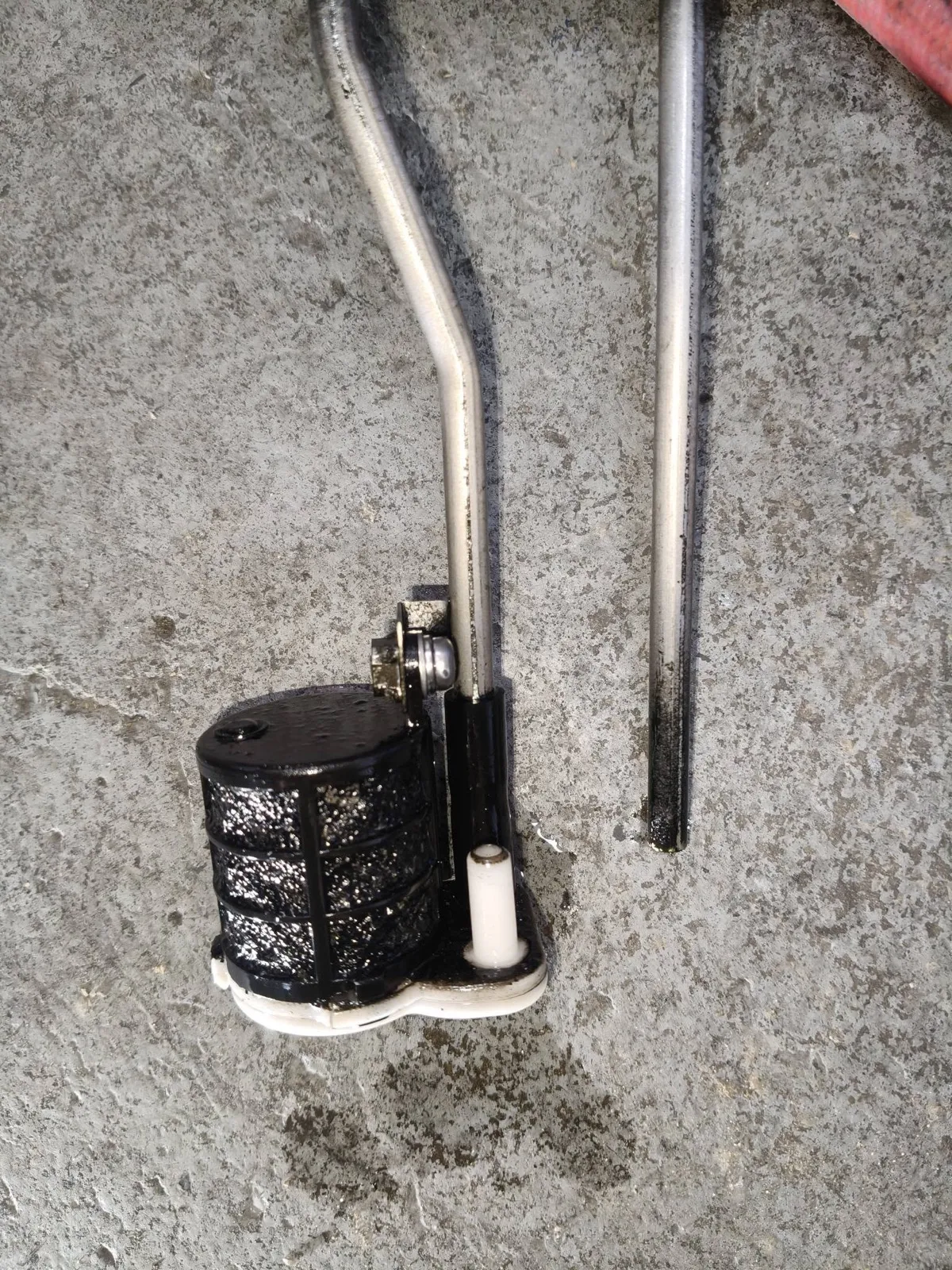 Diesel particulate filter before cleaning
