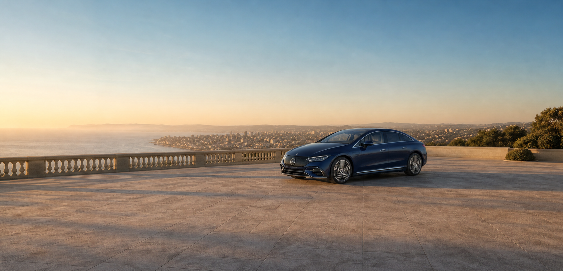 Mercedes-Benz EQE electric vehicle