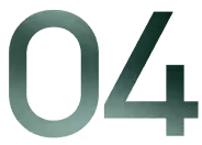 Large stylized number 04 in dark gradient.