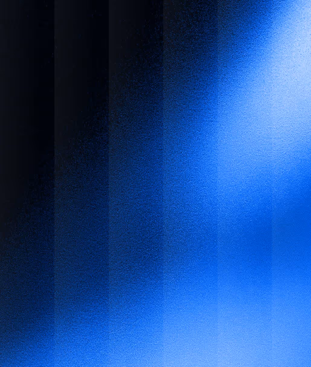 Abstract textured gradient background transitioning from black on the left to bright blue on the right.