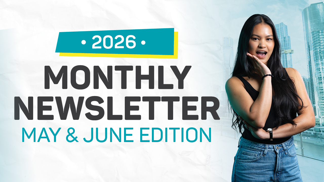 Danford College monthly newsletter cover, May and June edition