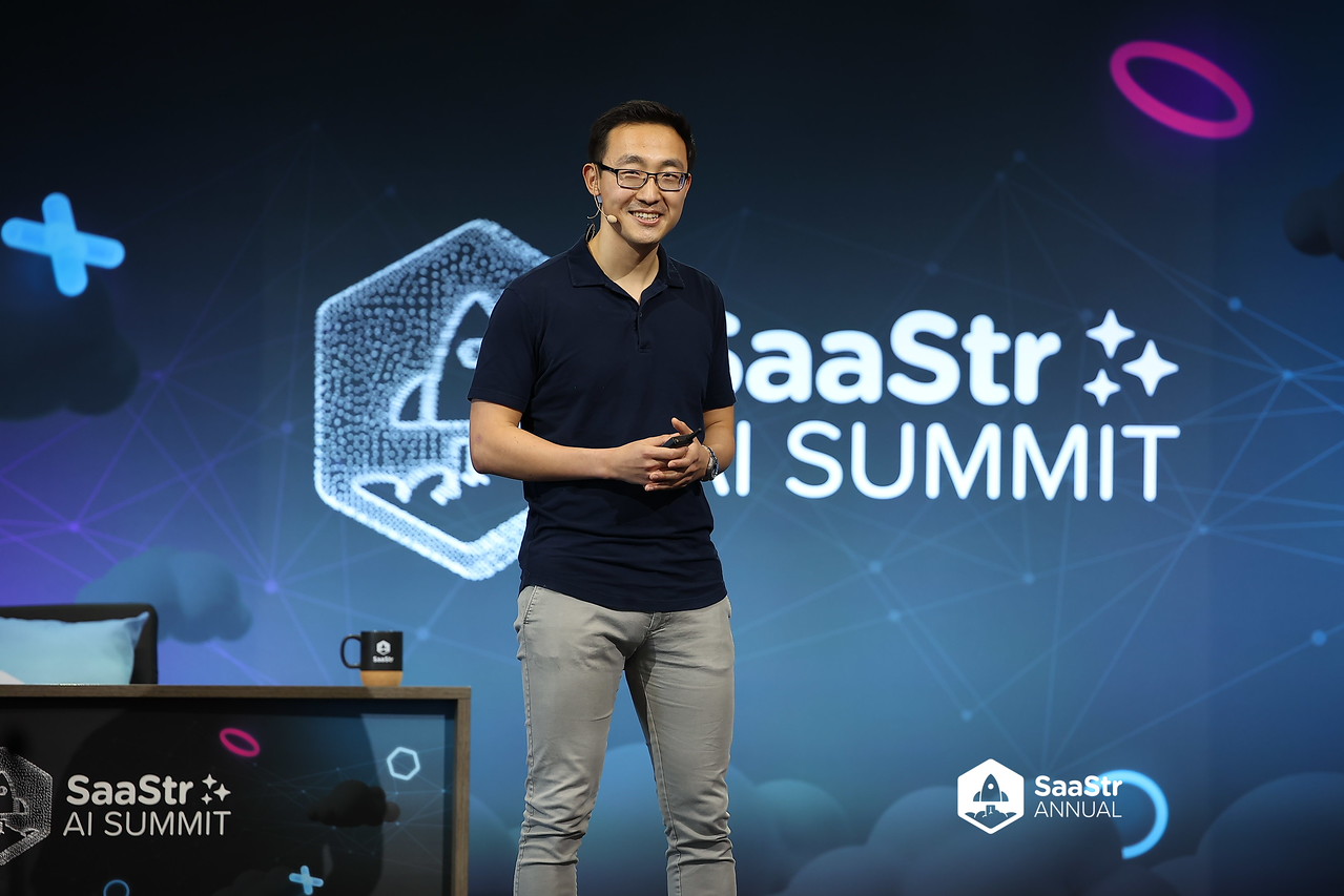 SaaStr Speaking and thought leadership on AI with Apollo,io CEO