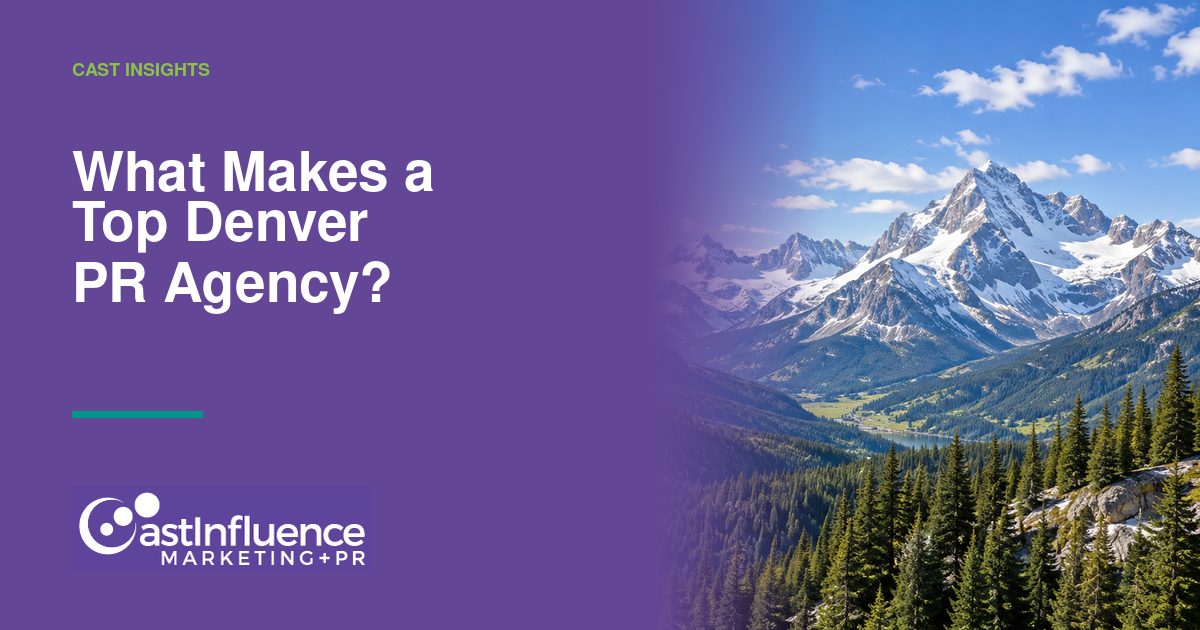 Top Denver PR Agency