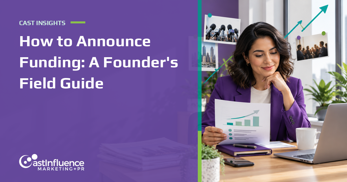How to announce funding