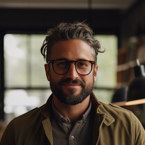 Portrait of Julian Hart, Croma visual storyteller.