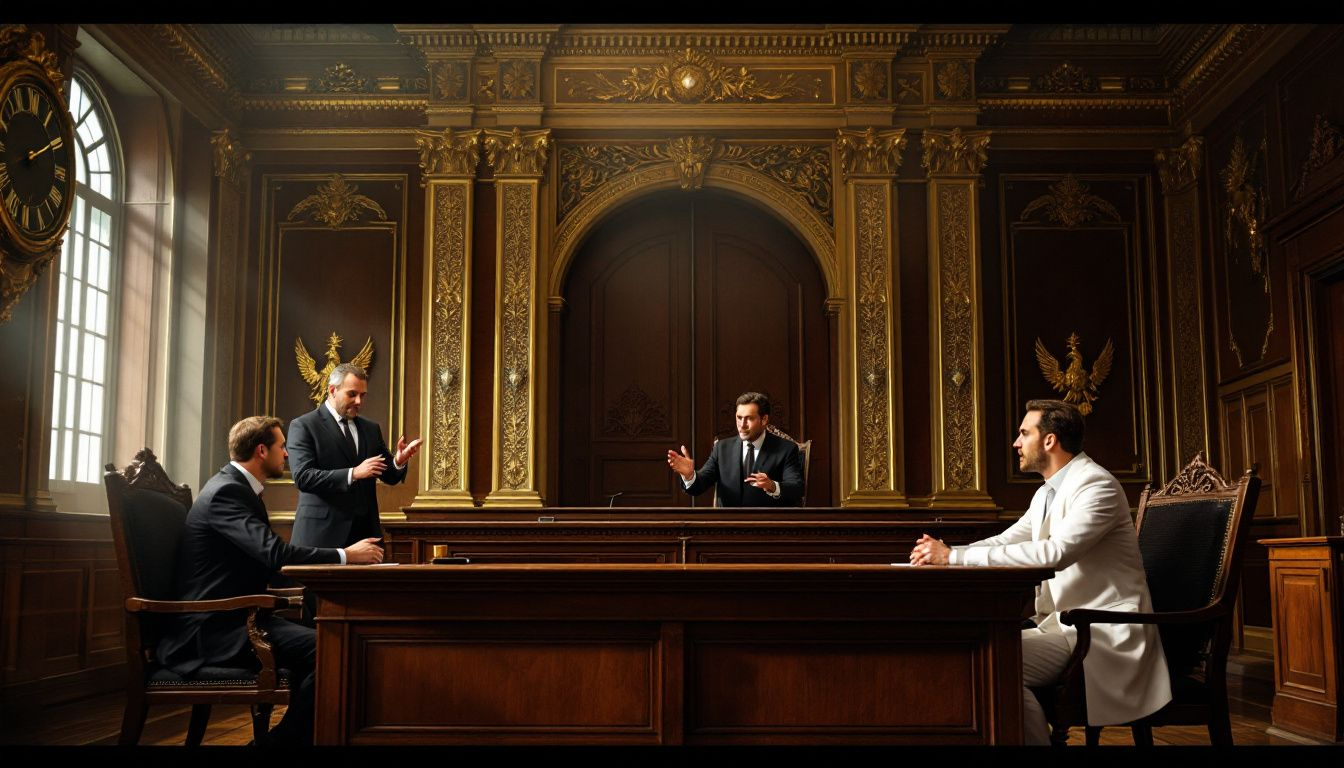 An overview of the Uniform Interstate Depositions and Discovery Act with a visual representation of legal documents.