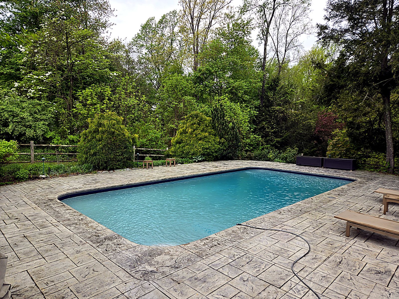 Pool serviced by Blue Cross Pool Care, May 2026