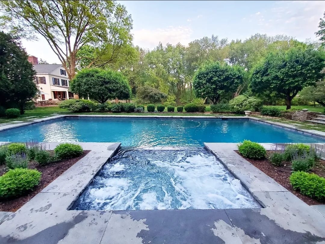 image of property management company pool