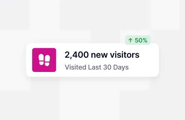 Illustration representing new website visitors