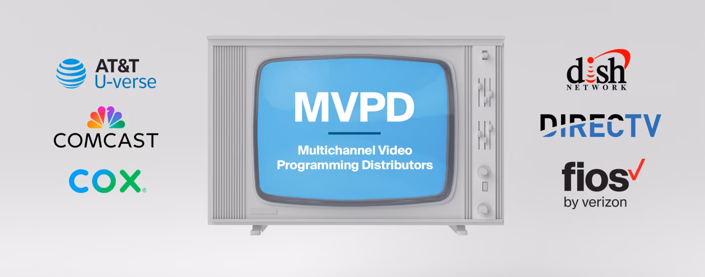 Image of popular multichannel video programming distributors (VMVPD)