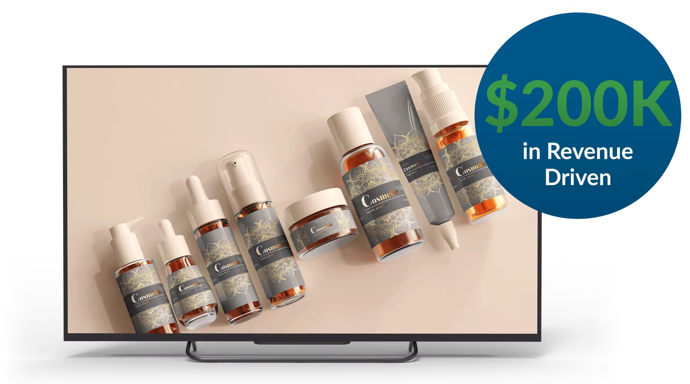 beauty brand ctv case study