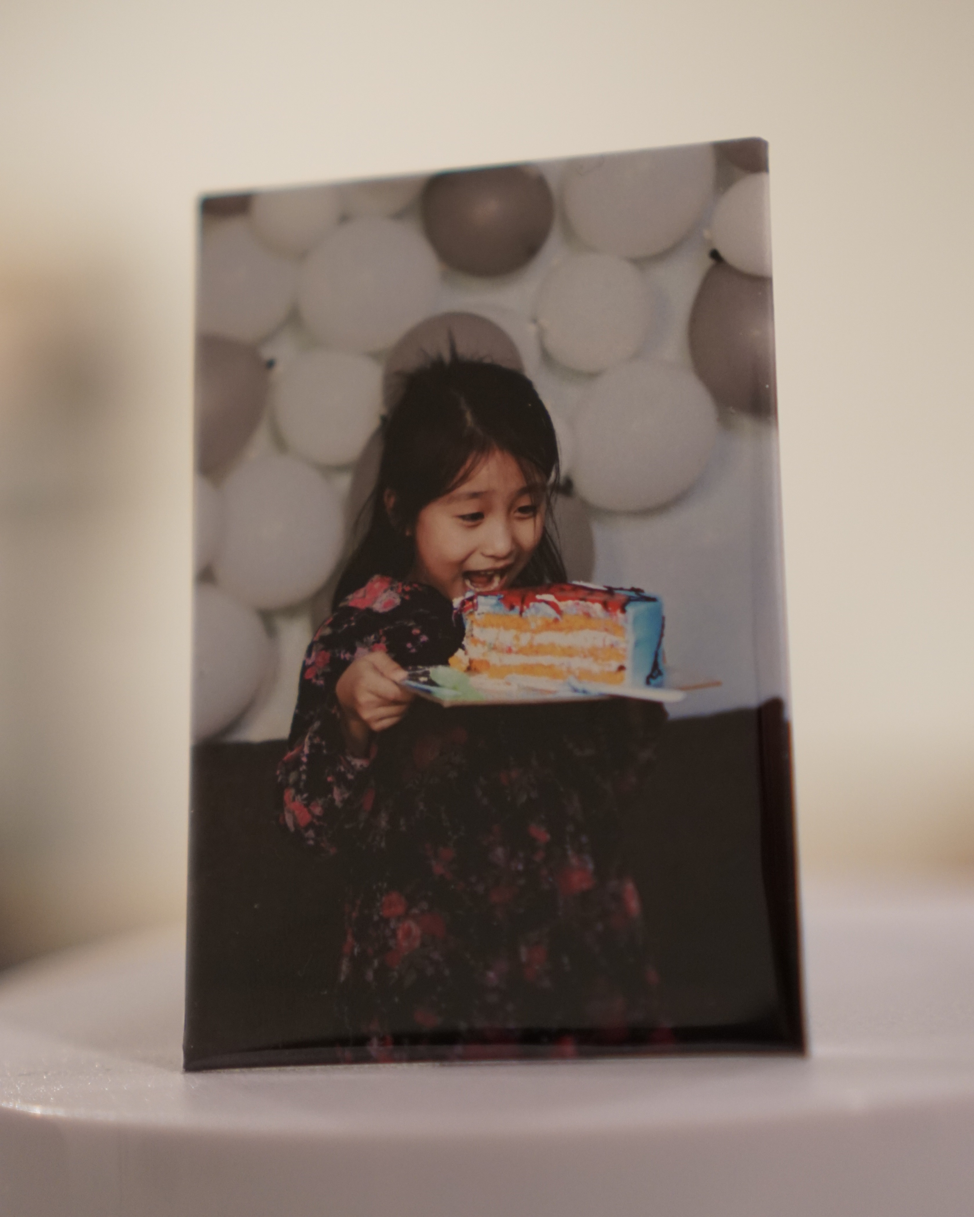 On-site photo magnet setup at a corporate event