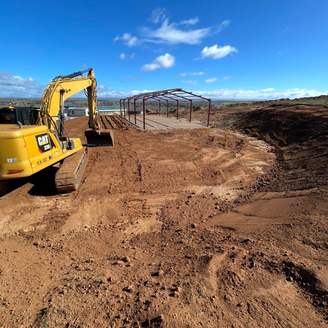 Avoca Civil Earthworks team at work