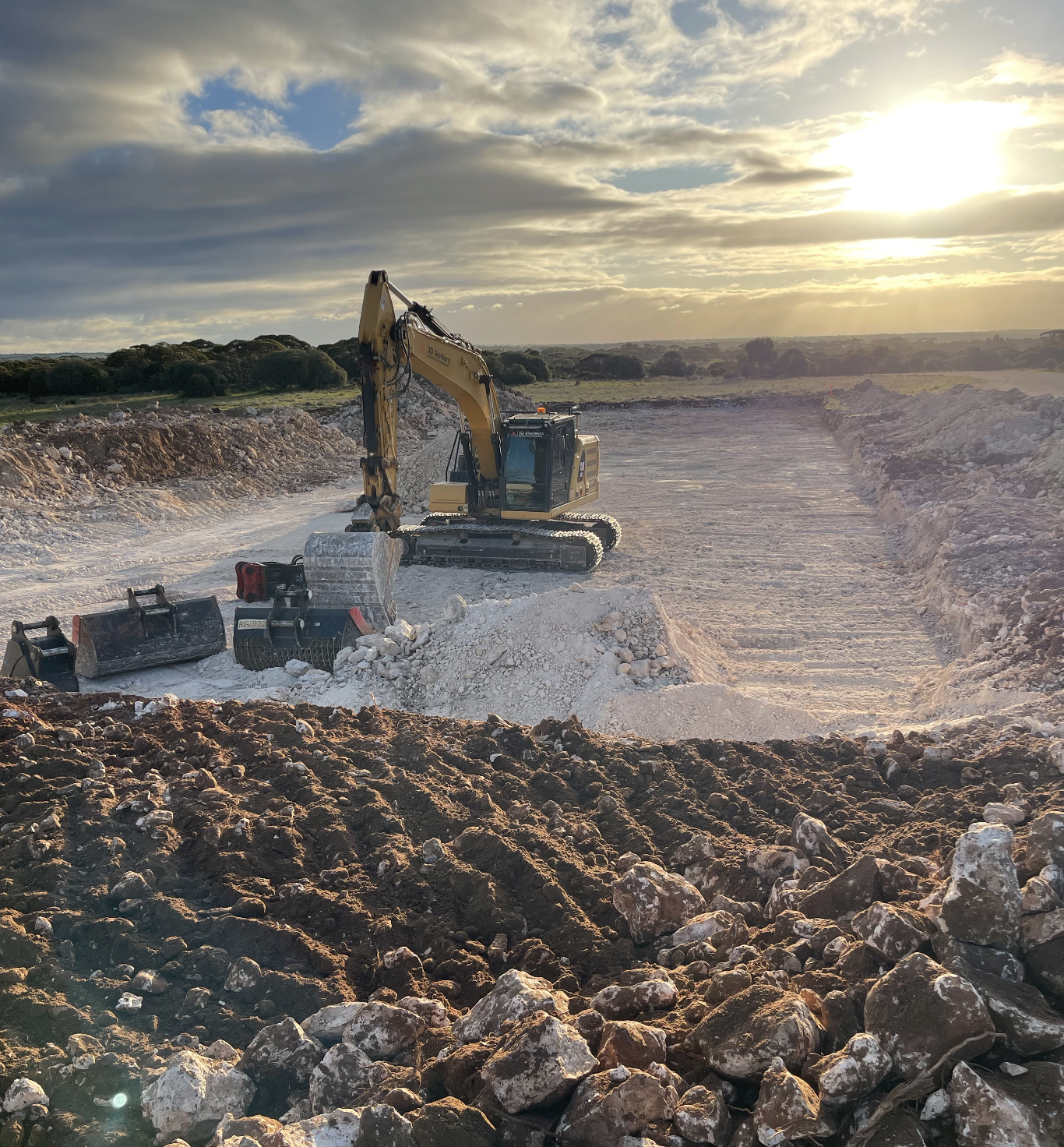 Site grading services