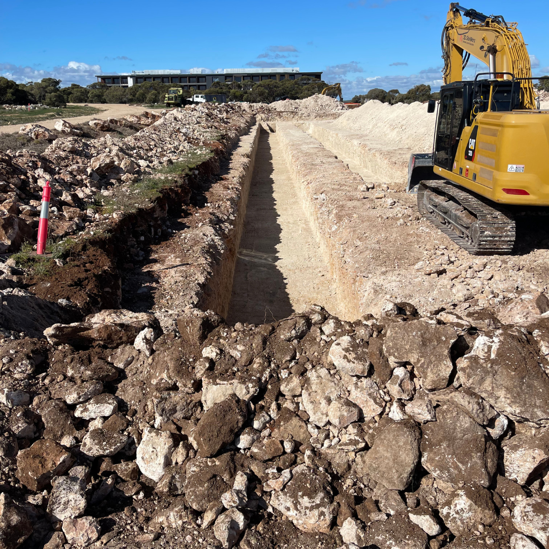 Commercial site preparation