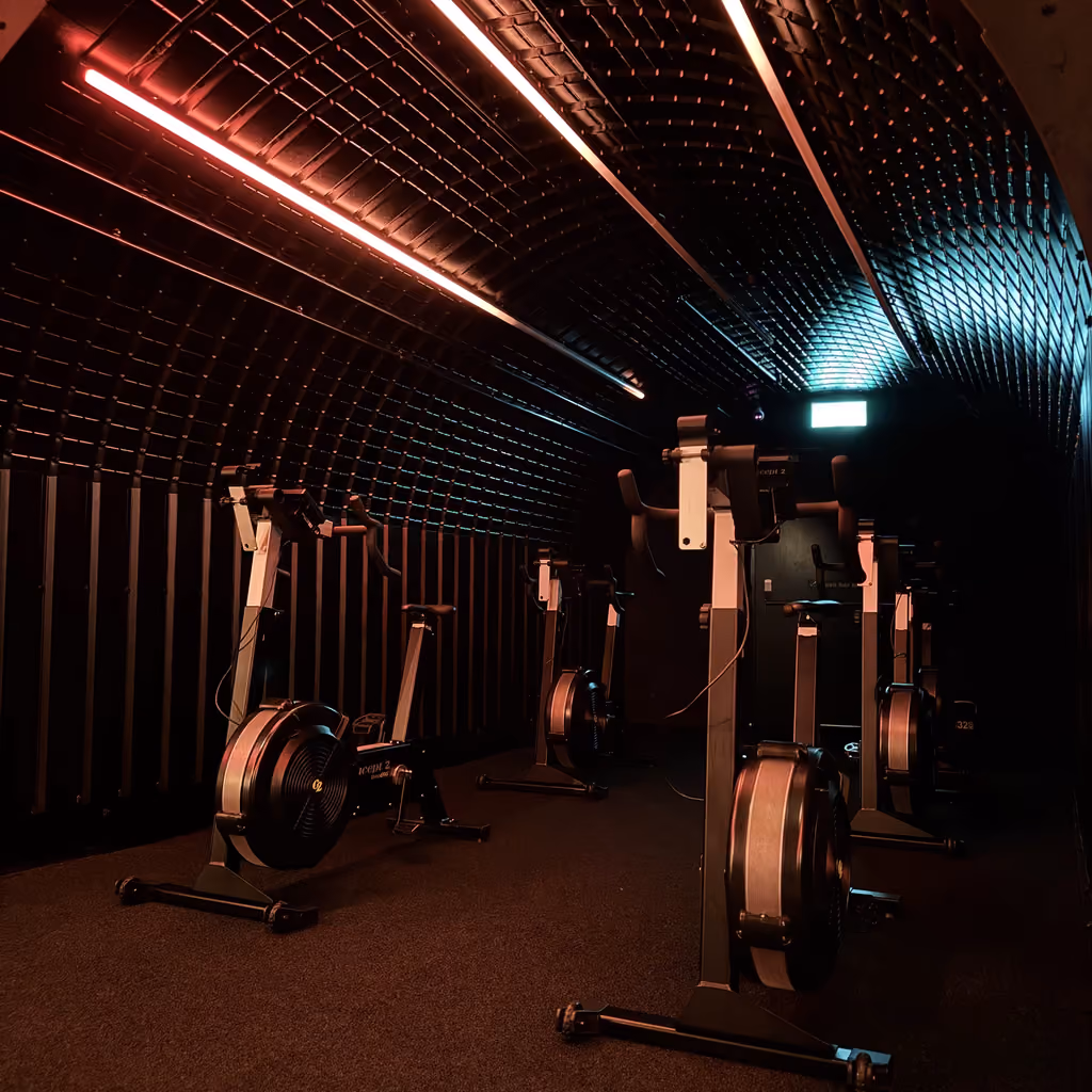 london studio skierg tunnel