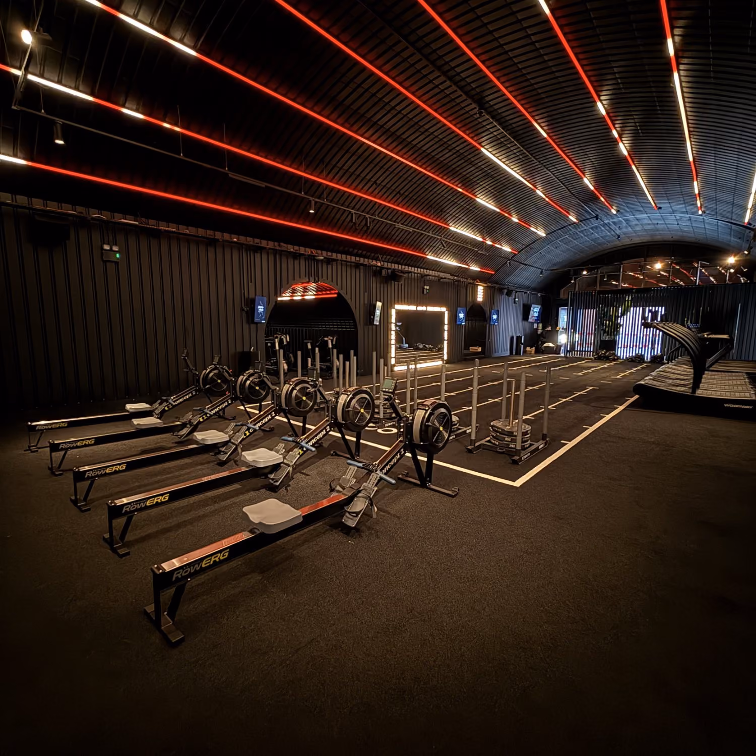 the London Bridge training floor