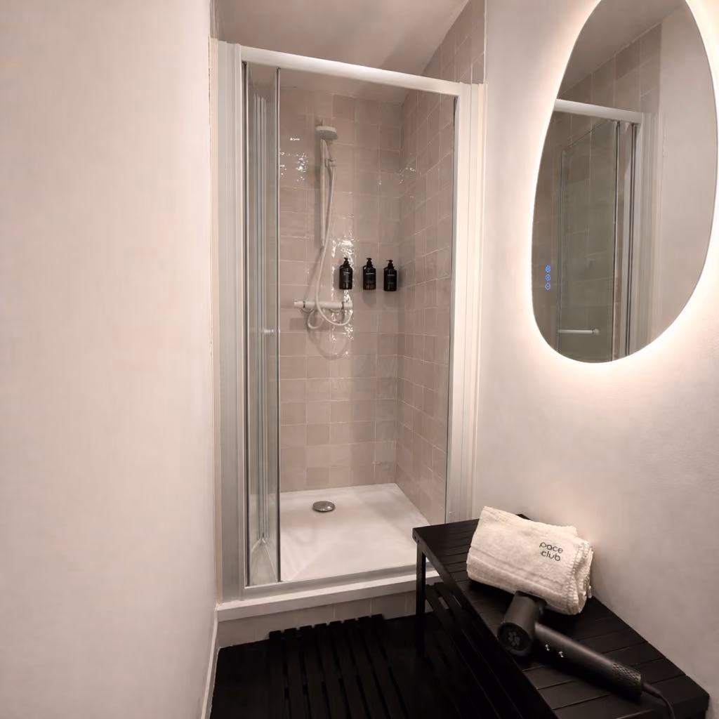 a shower room