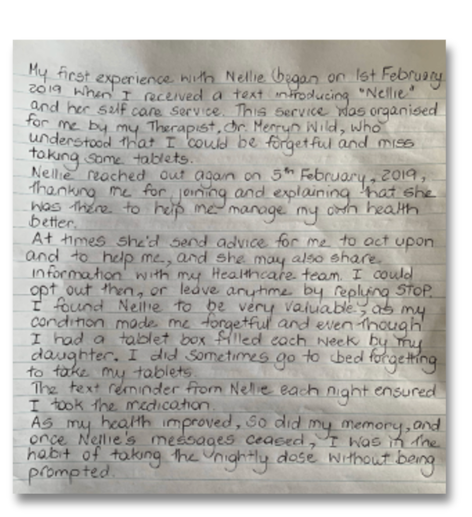 Nellie Jennifer note
