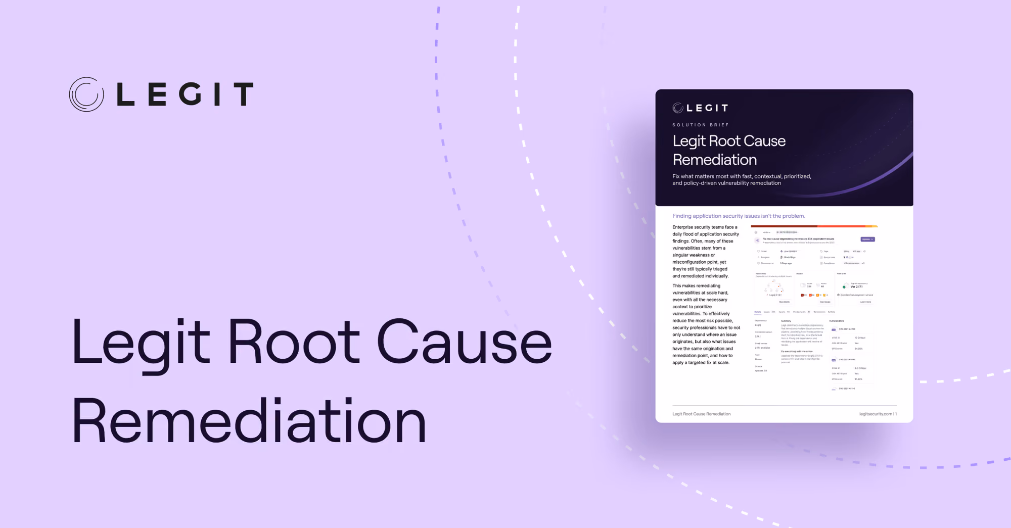 Legit Root Cause Remediation