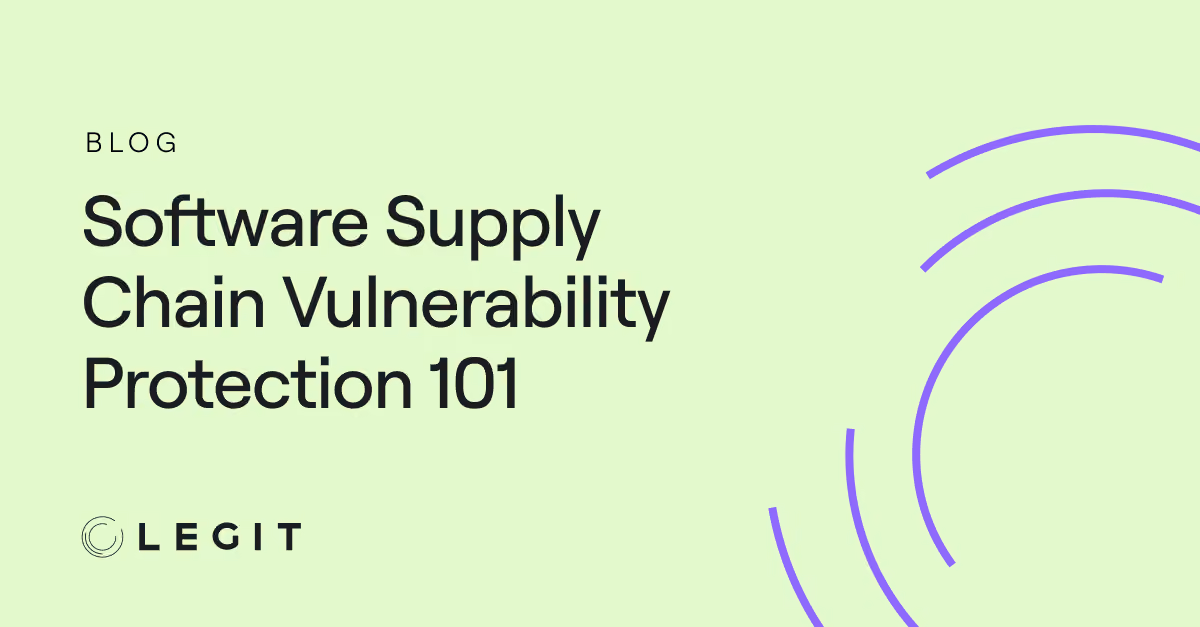 Software Supply Chain Vulnerability Protection 101
