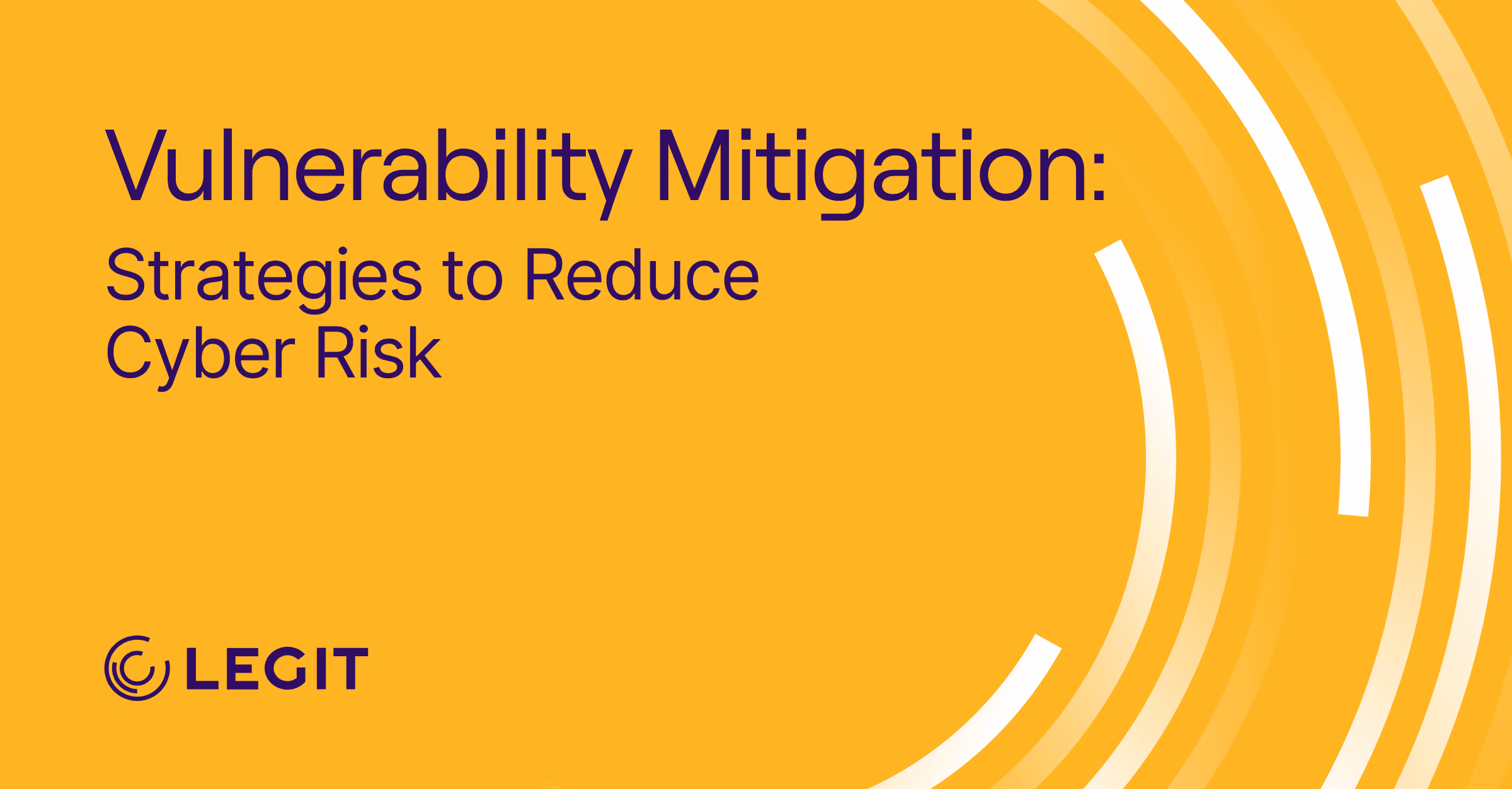 Vulnerability Mitigation: Strategies to Reduce Cyber Risk