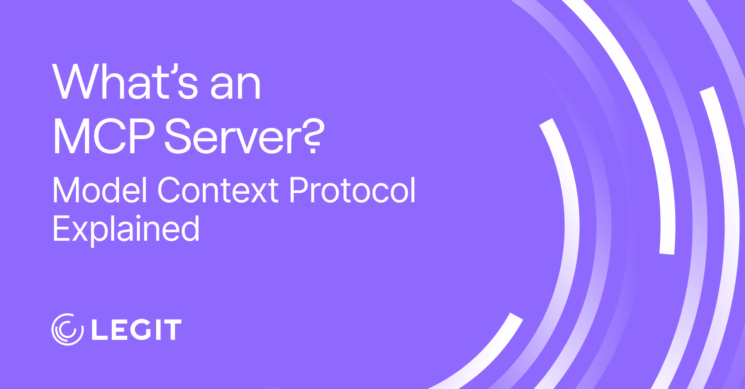 What’s an MCP Server? Model Context Protocol Explained