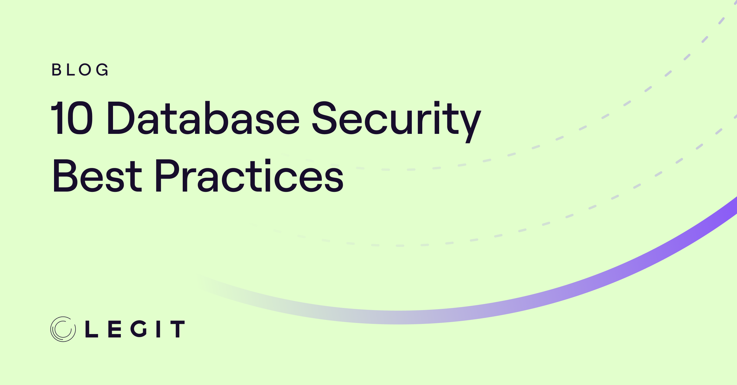 10 Database Security Best Practices