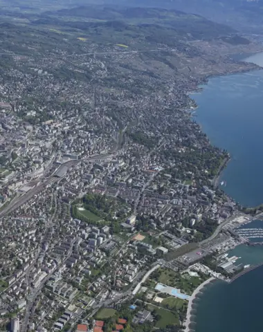 Immeuble collectif des années 60 dans l'agglomération lausannoise