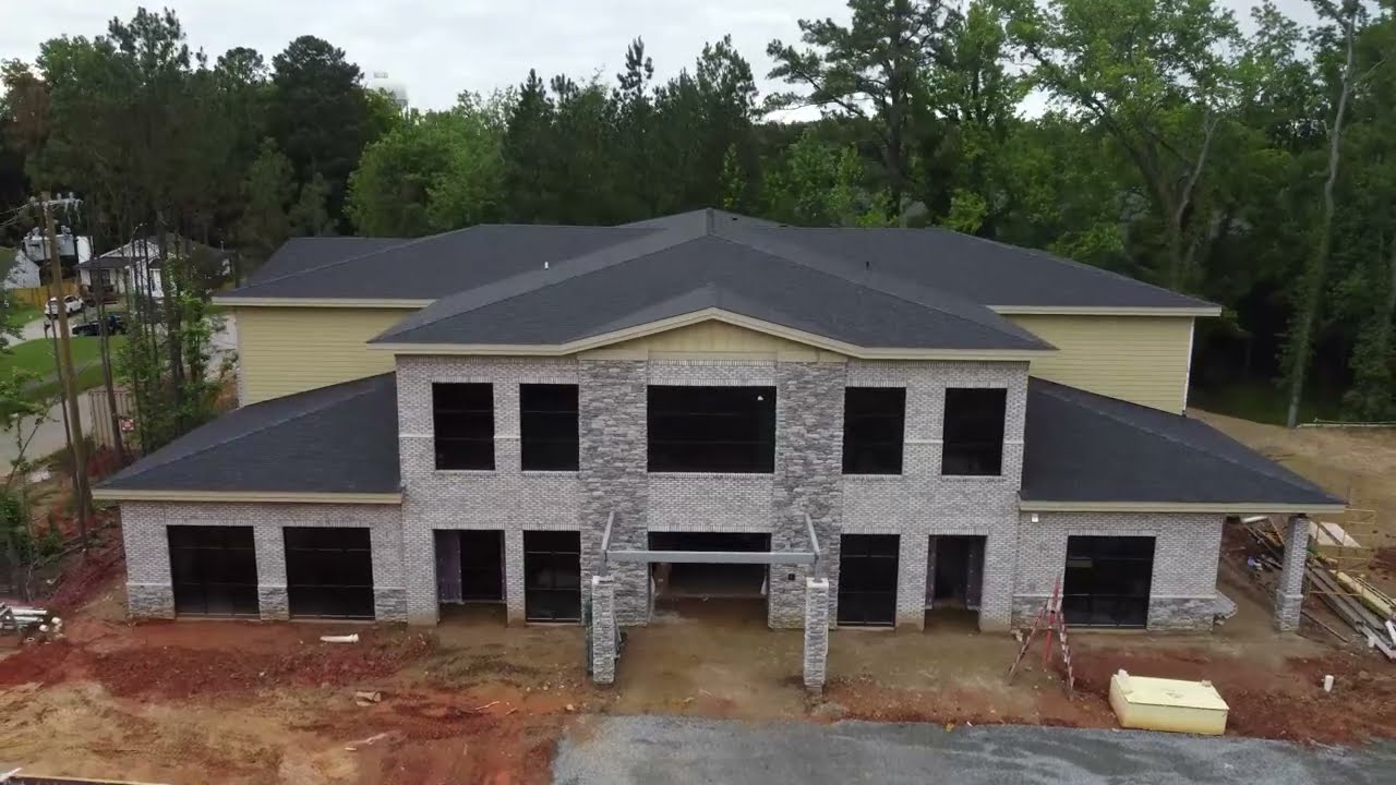 Triangle Montessori Academy - Holly Springs Aerial Video Update 2024