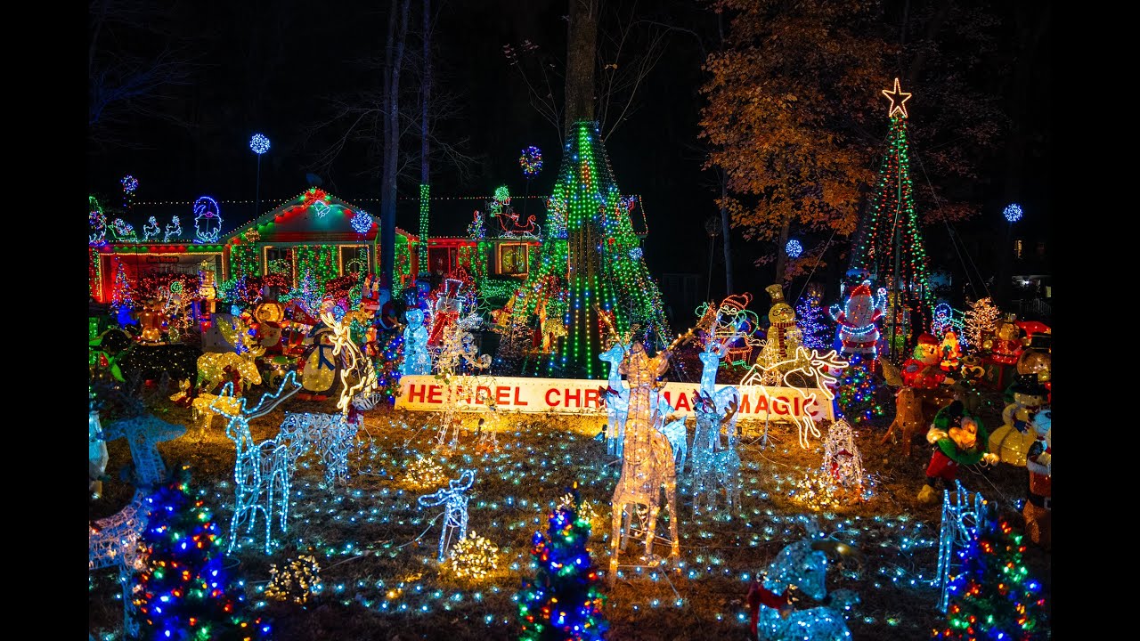 2024 Heindel Christmas Magic Lightshow Music Video