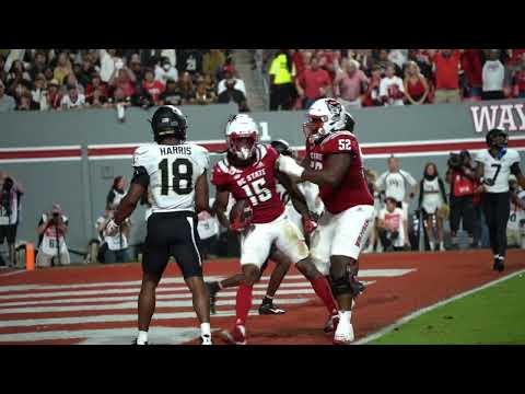 NC State Football vs Wake Forest Highlights