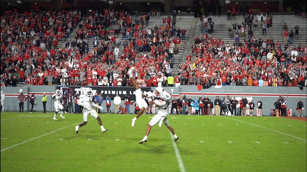 NC State Football vs Virginia Tech Highlights