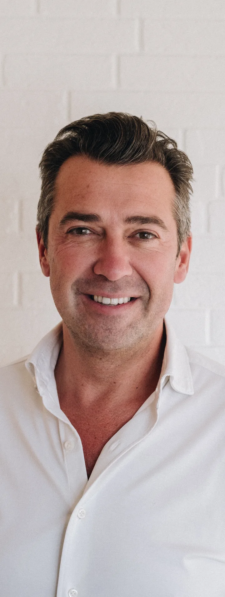 Portrait of Christophe Degrez, Co-Founder and Co-CEO of Bnewable