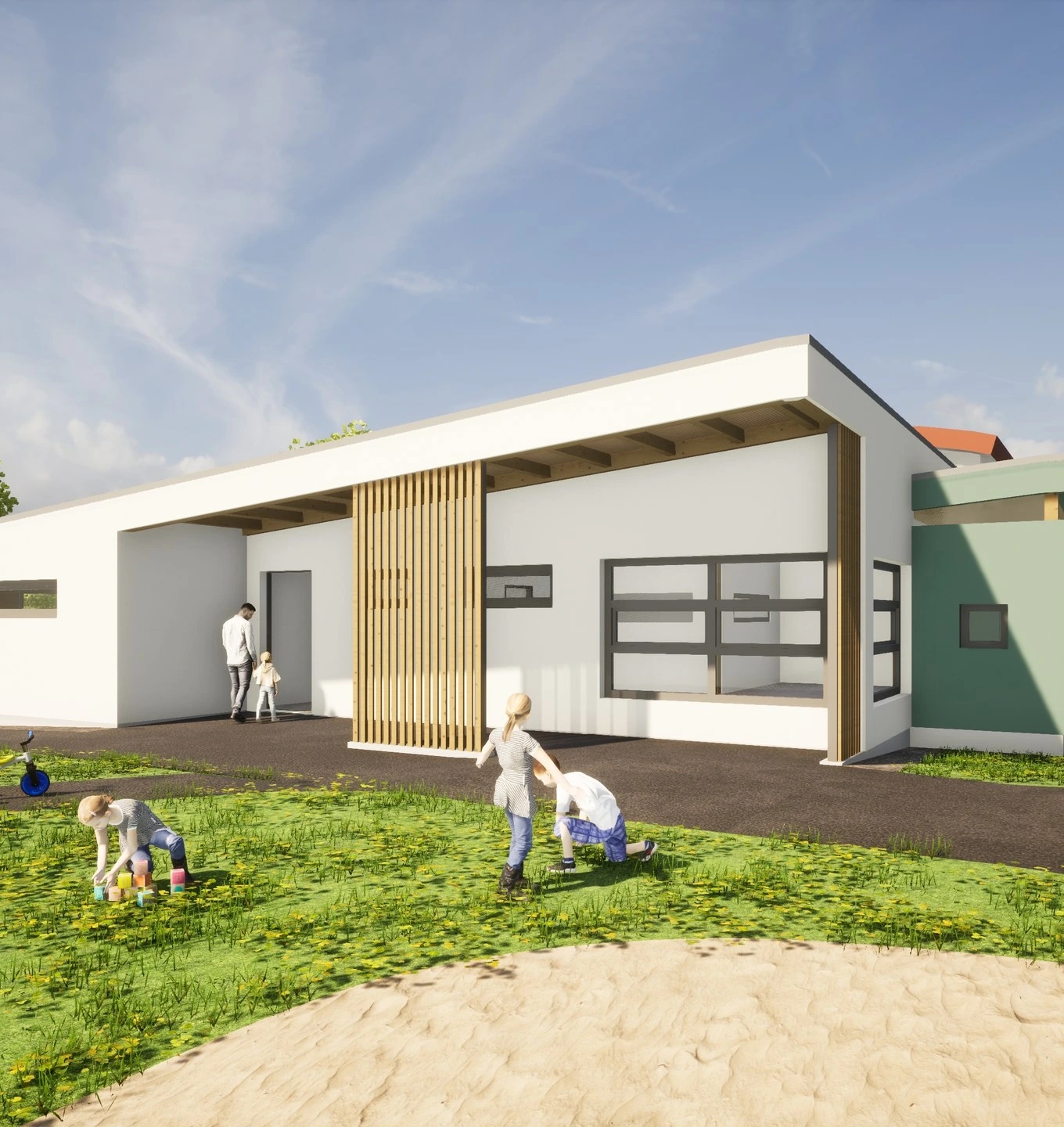 Kindergarten, geplant von BTS°