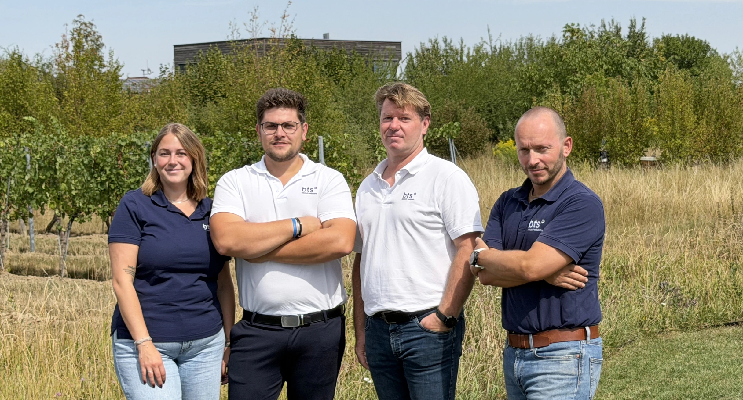 Das Team von BTS°: Vanessa Strohmaier, Sebastian Hauser, Christian Ramel und Michael Burchhart