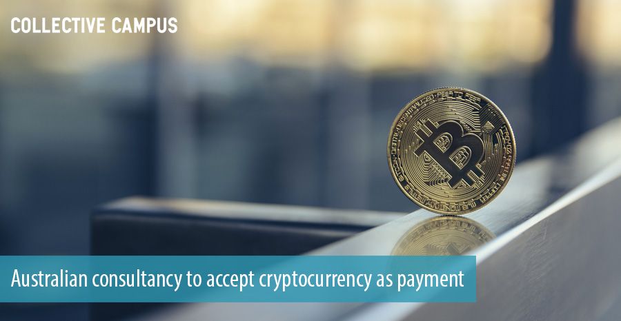 Australian consultancy to accept cryptocurrency as payment