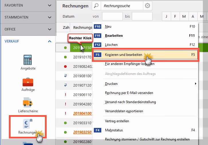 Korrigierte Rechnung Schritt 1