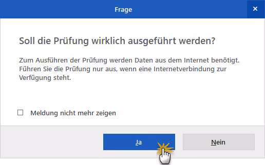 uid Prüfung Schritt 2