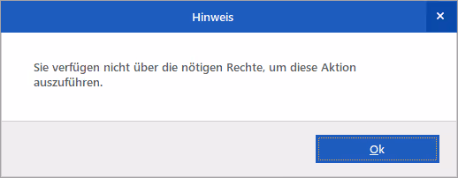 Hinweis orgaMAX