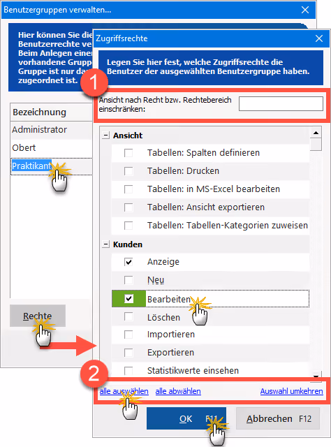 Benutzergruppen