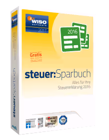 WISO Steuer:Sparbuch 2017 Packshot | orgaMAX Bürosoftware