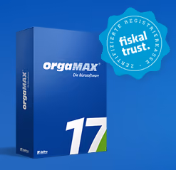 Produktabbildung orgaMAX: fiskaltrust