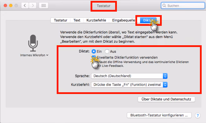 PC-Diktate: Erweiterte Diktierfunktion beim MAC | orgaMAX Softwaretipp